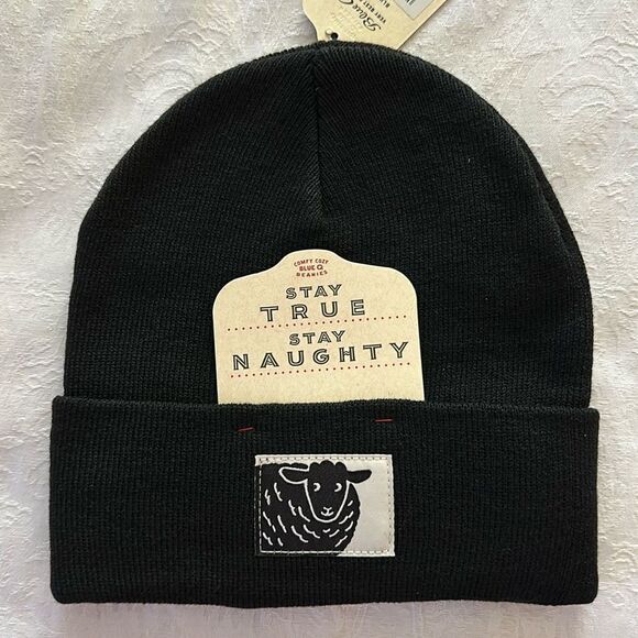 Blue Q Beanie Knit Head Insulator Skull Black Unisex - Picture 1 of 8